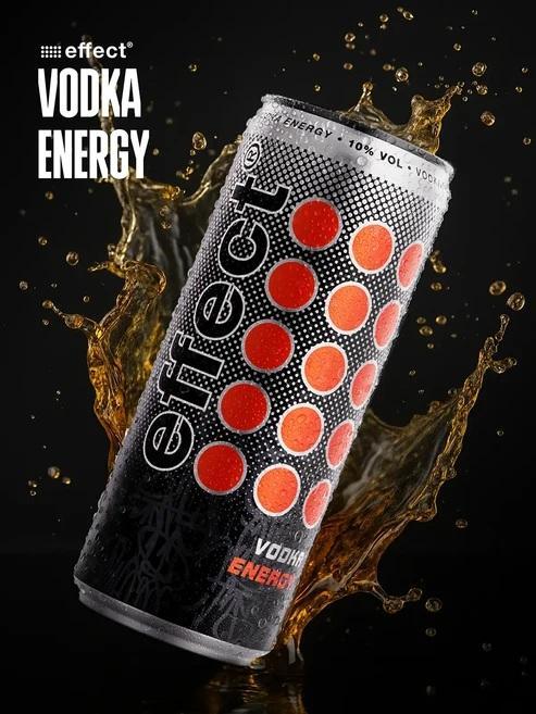 Effect Vodka & Energy 10% - 12x0,33l Dosen