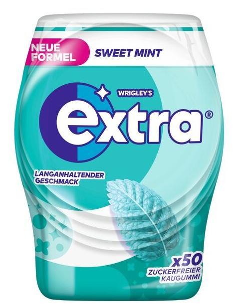 Wrigleys Extra Sweet Mint Dose - 12 x 50 Stück