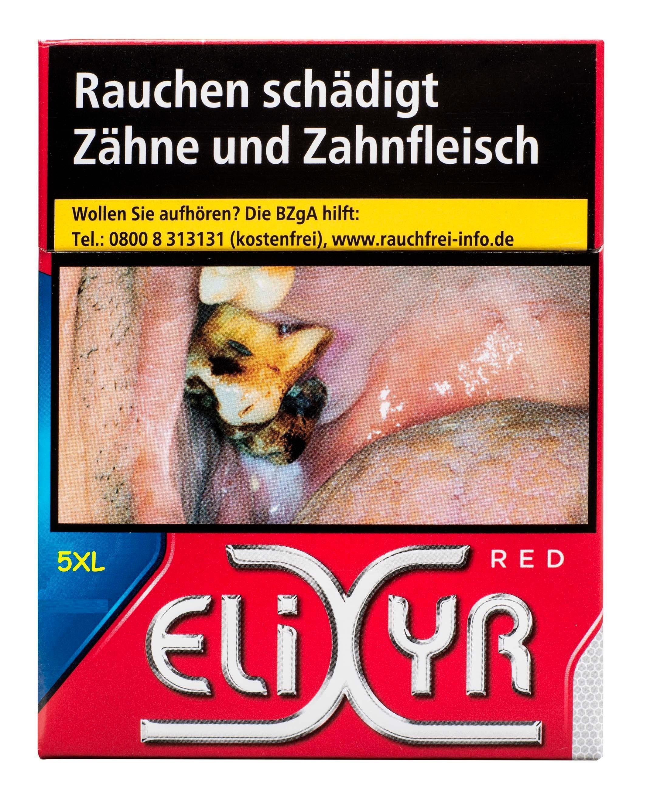 Elixyr Red 5XL - 4×47 Zigaretten á 15,00 EUR