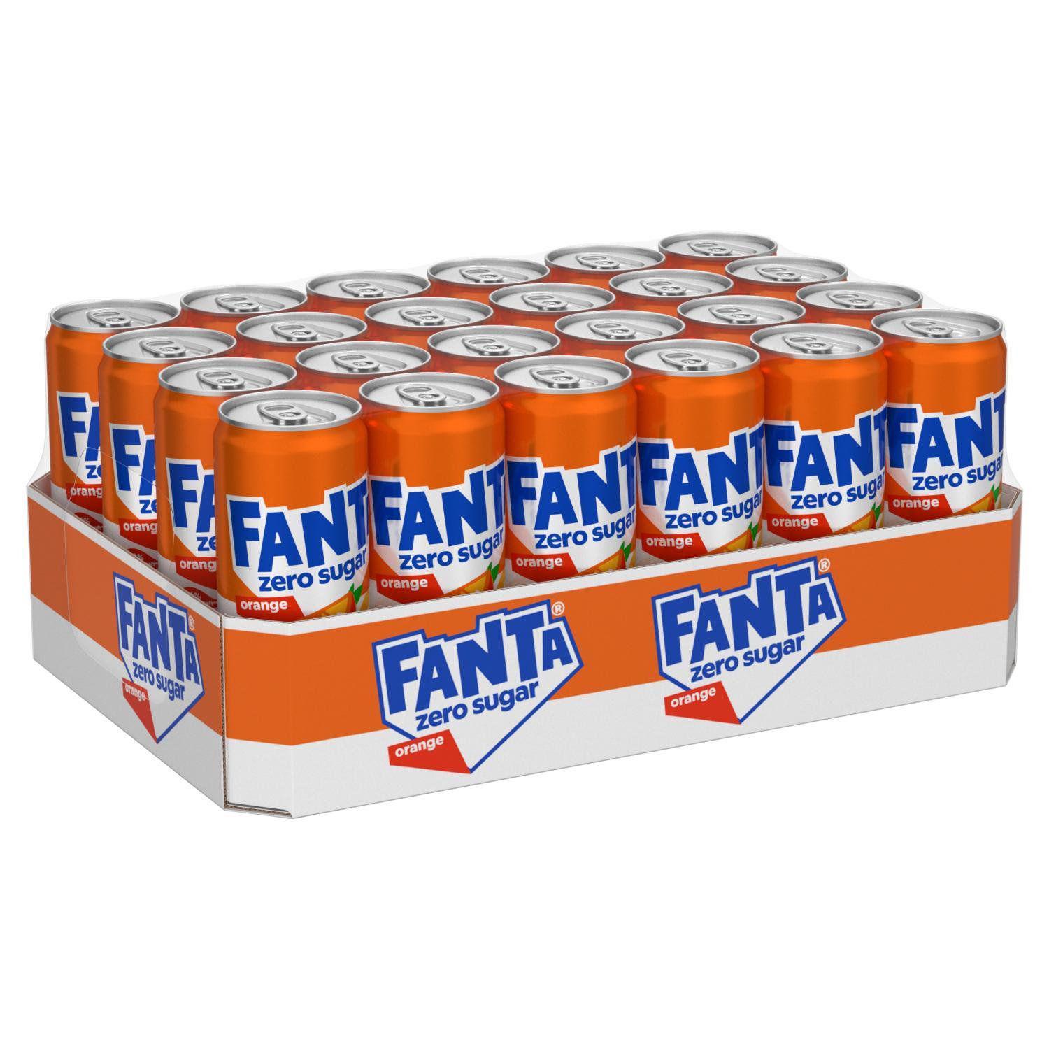 Fanta Orange Zero - 24 x 0,33l Dose