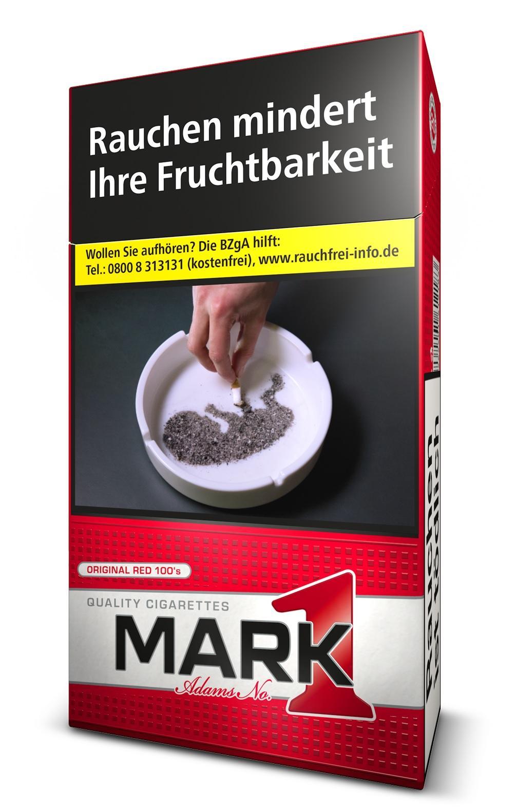 Mark 1 Red 100 6,50 EUR - 10 x 20 Zigaretten