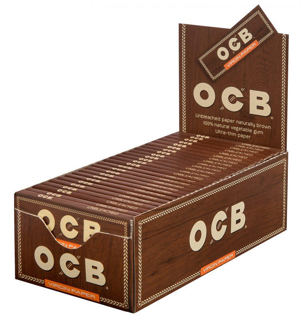 OCB Unbleached kurz Virgin No. 4 - 1 x 50 Stück