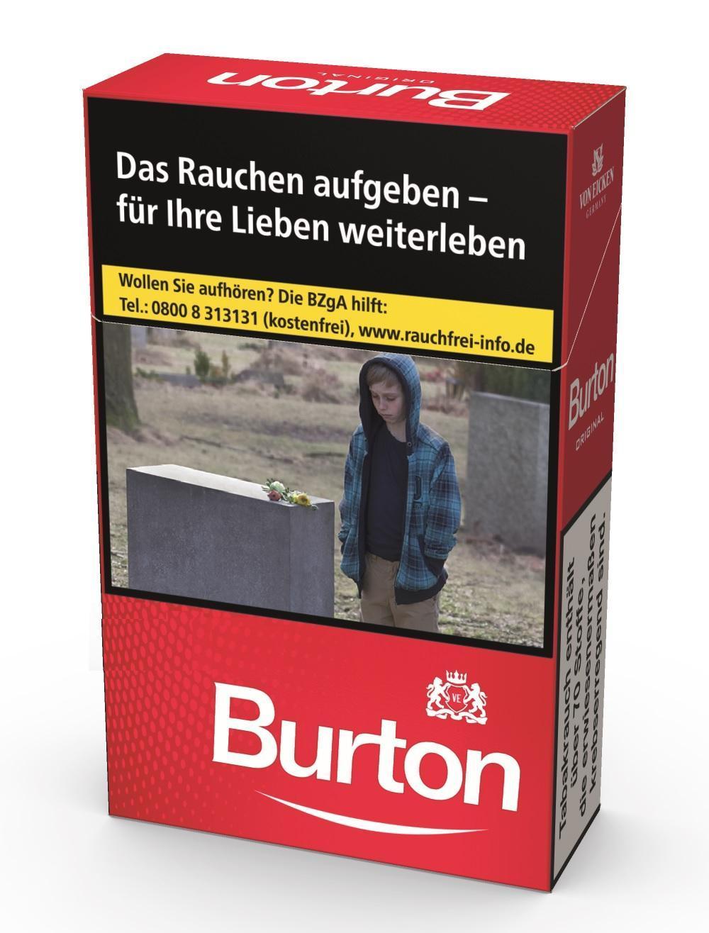 Burton Original 7,30 EUR - 10 x 20 Zigaretten