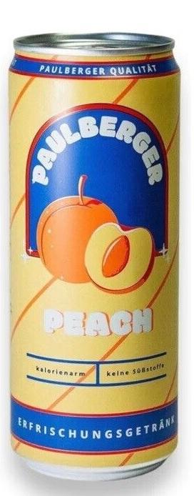 Paulberger Peach - 12 x 0,33l Dose