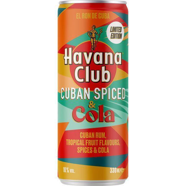 Havana Club Cuban Spiced & Cola 10% Vol - 12×0,33l Dose