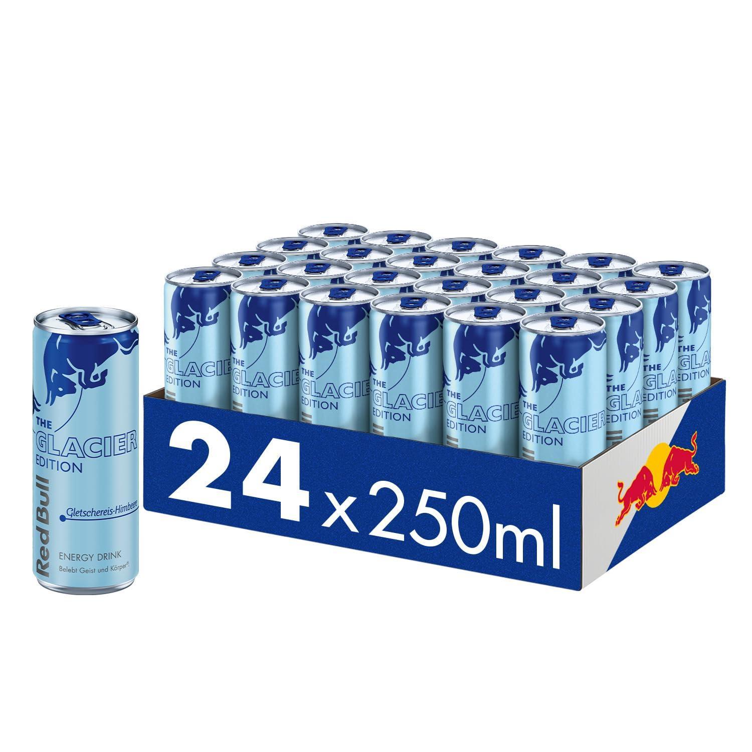 Red Bull Glacier Edition Gletschereis-Himbeere - 24x0,25l Dose