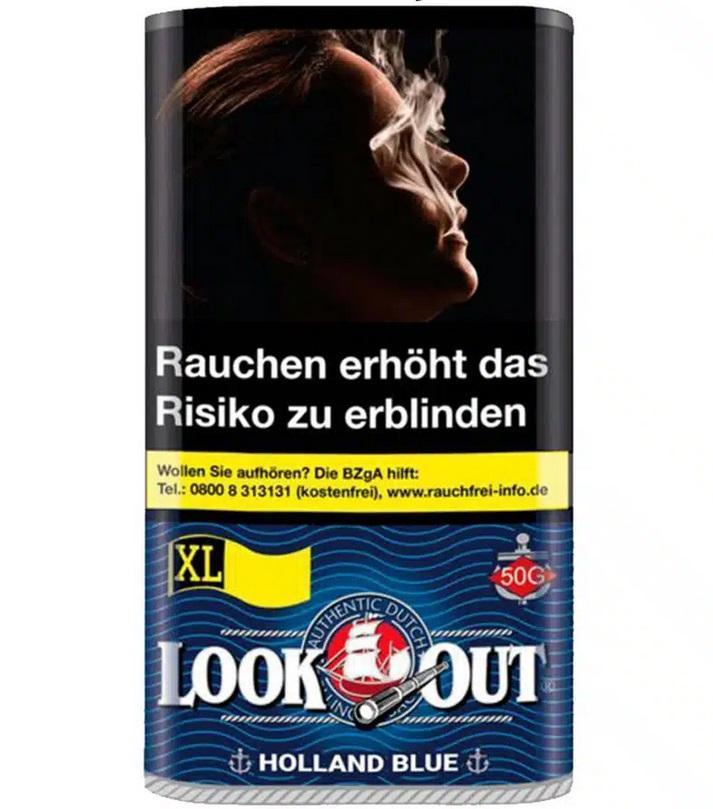 Look Out Halfzware/Blue 50g  - 10 x 50g Packung á 10,00 EUR