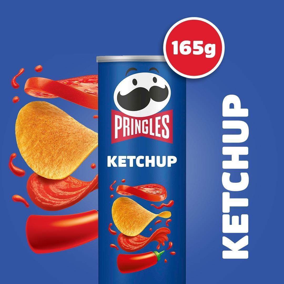 Pringles Ketchup - 165g Dose