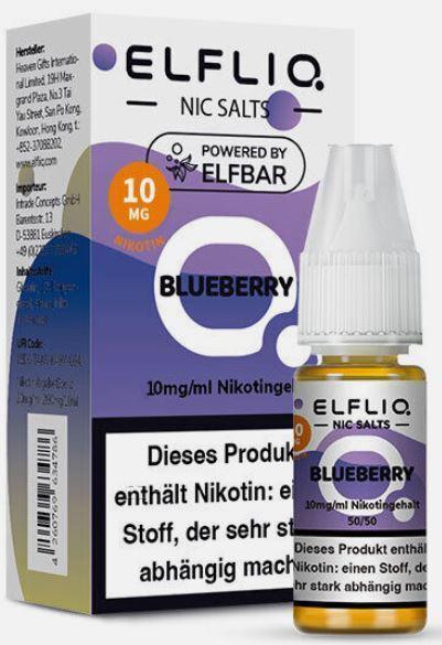 ElfBar ElfLiq Blueberry 10mg/10 ml - 1x10 Stück