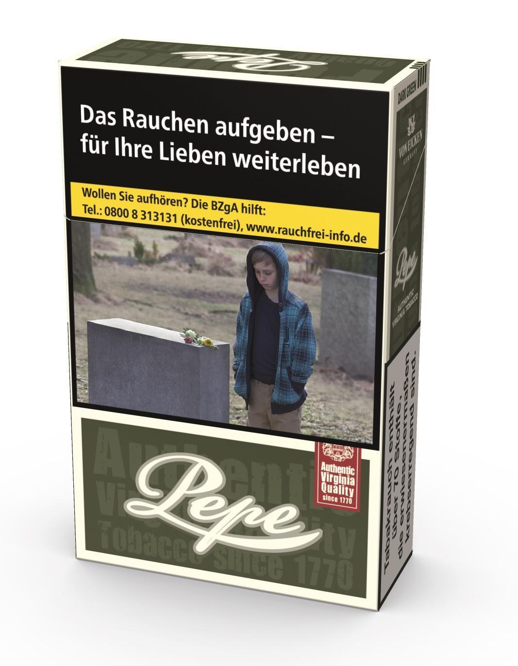 Pepe Dark Green 7,90 EUR - 10 x 20 Zigaretten