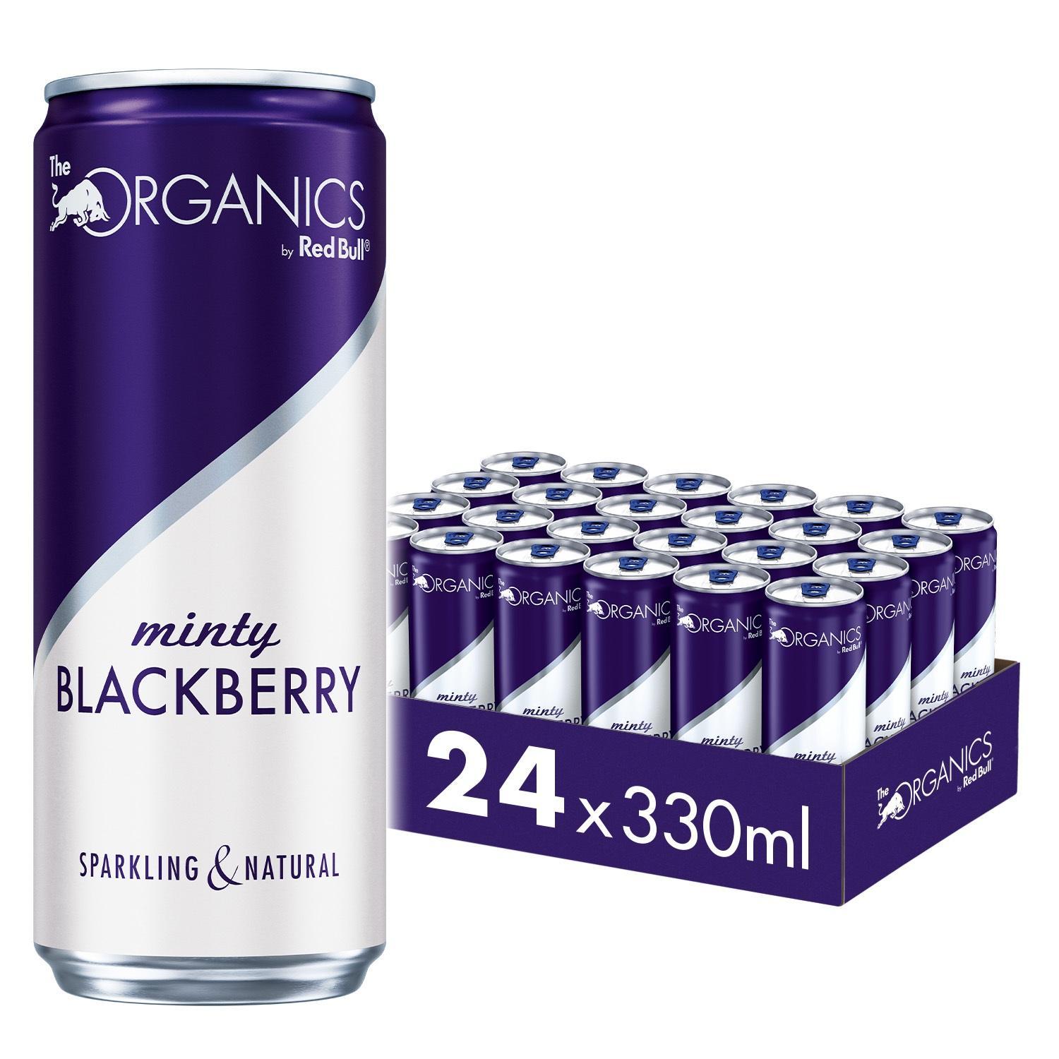Red Bull Organics Minty Blackberry Bio - 24 x 0,33l Dose
