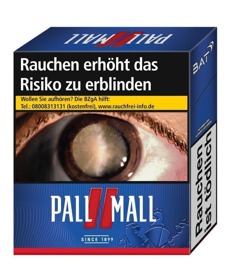 Pall Mall Red 12,00 EUR Super - 8 x 30 Zigaretten