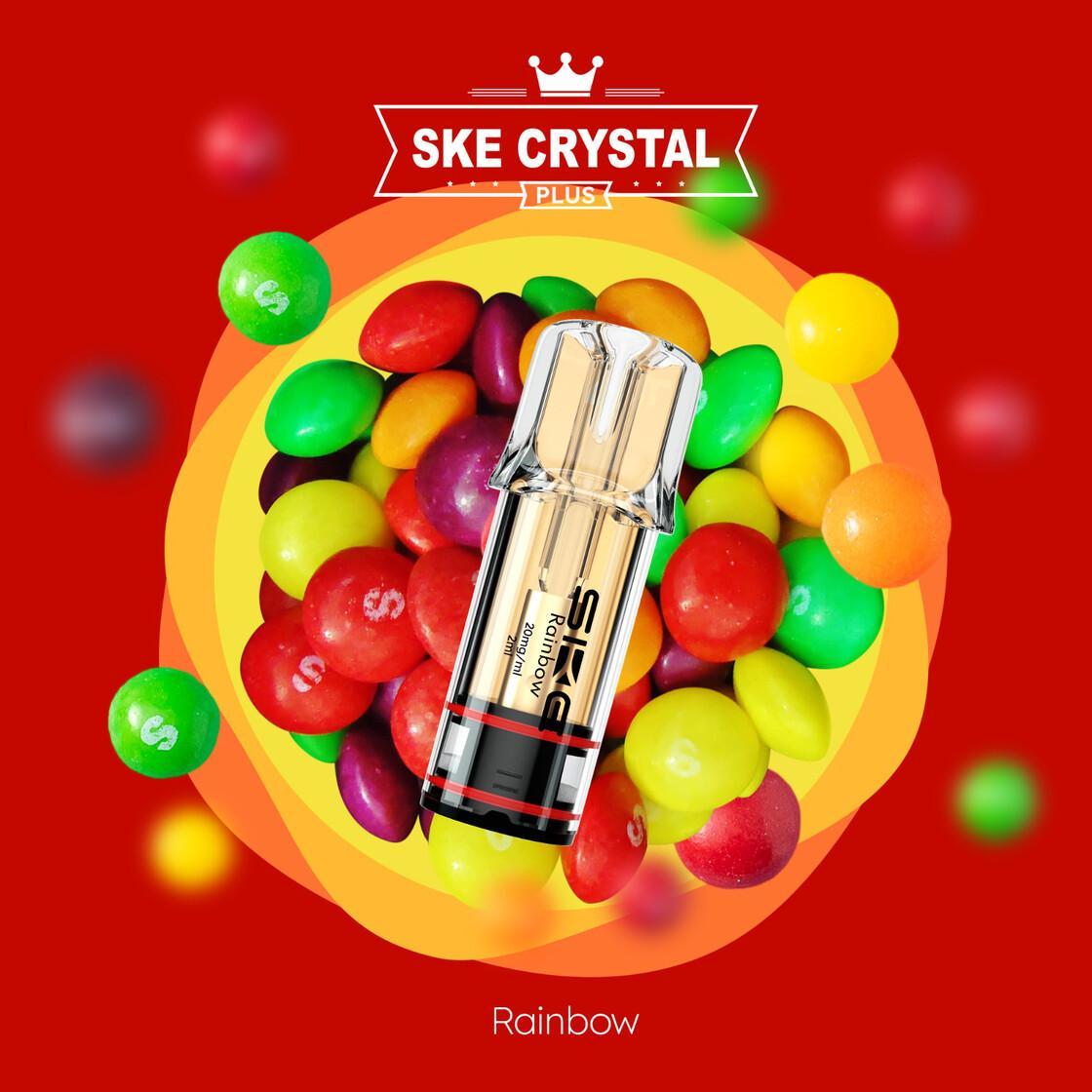 Ske Crystal Bar Plus Pod Rainbow 20 mg - 10x2 Stück