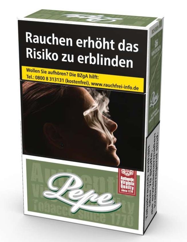 Pepe Rich Green 8,50 EUR - 10 x 20 Zigaretten