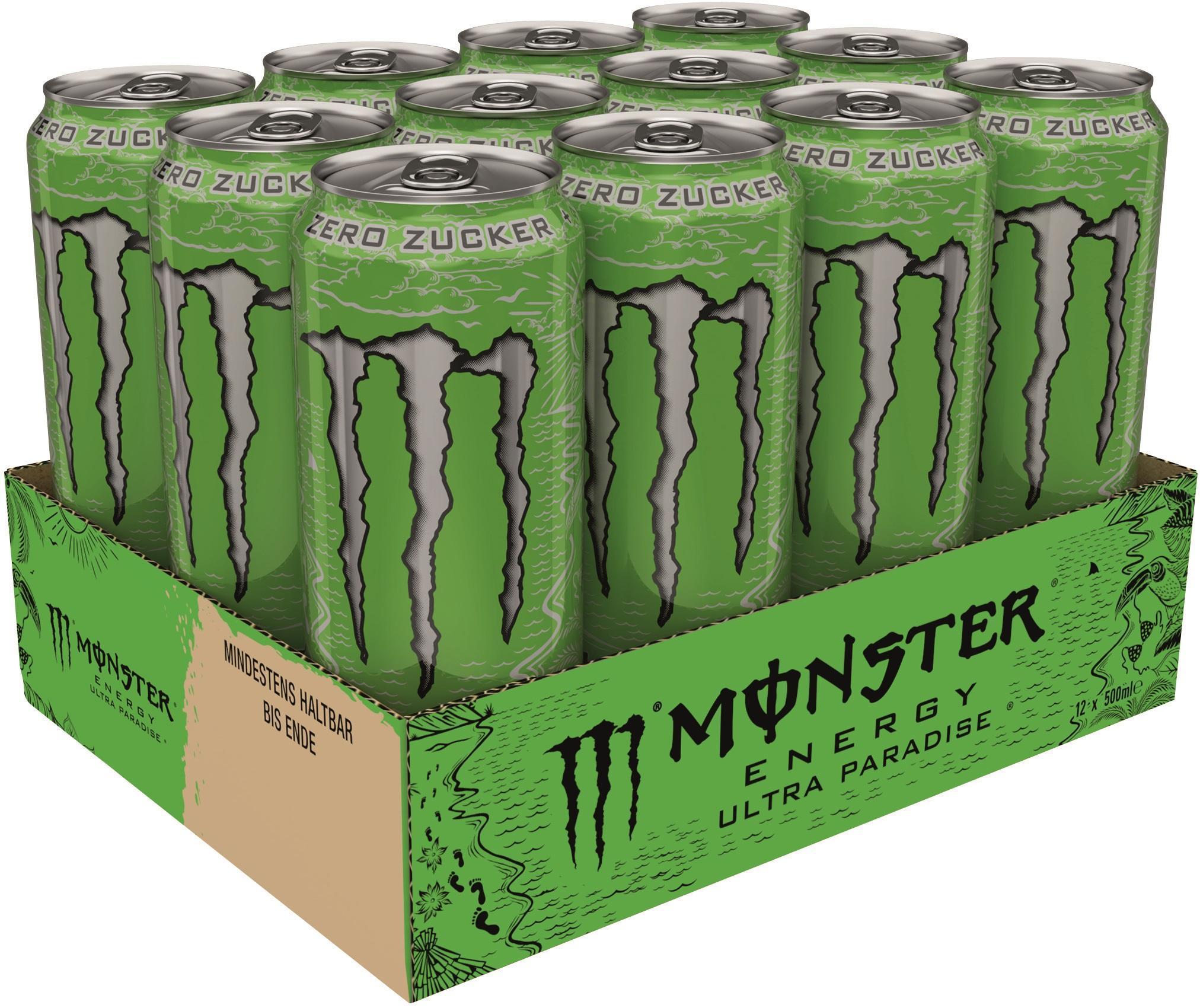 Monster Energy Ultra Paradise Zero Zucker - 12 x 0,5l Dose