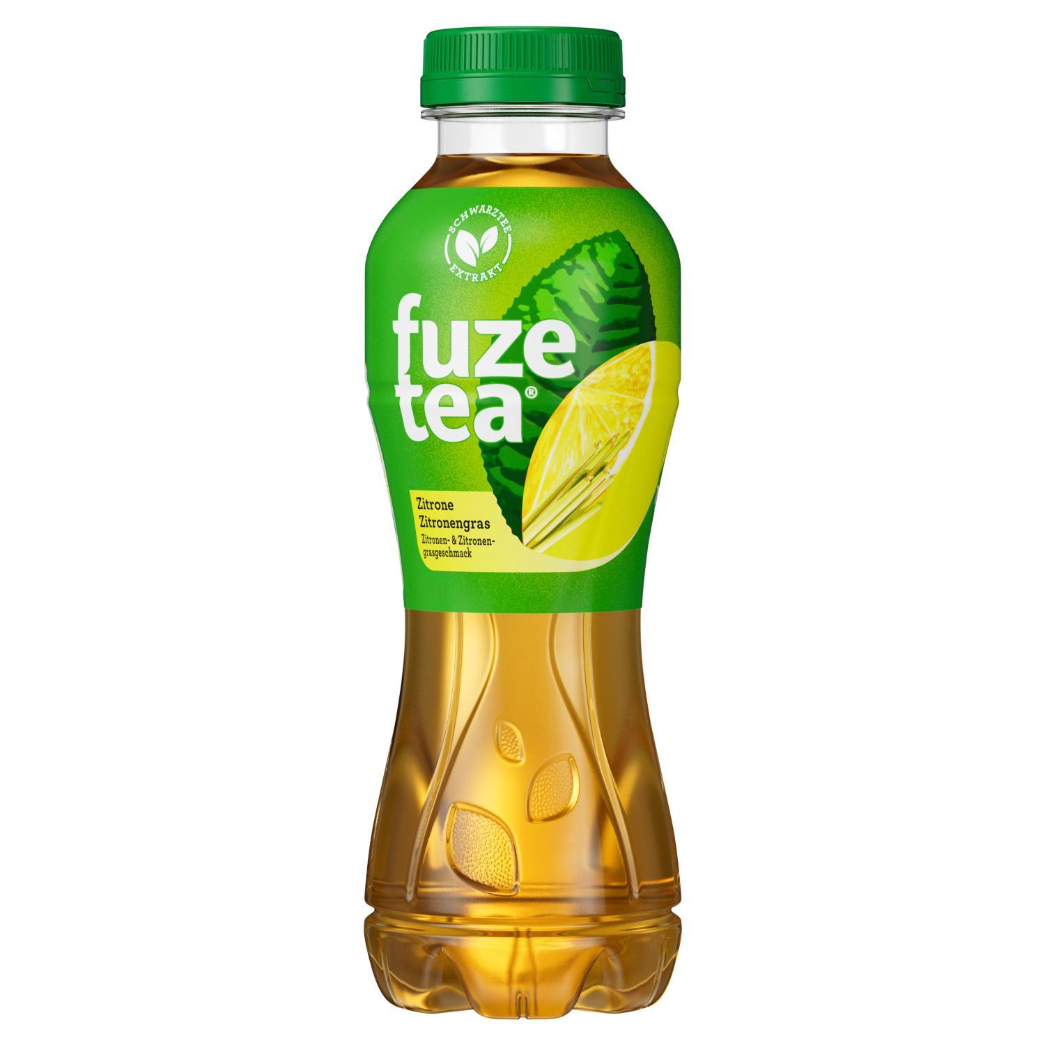 Fuze Tea Lemongras/Zitrone - 12 x 0,4l Flasche