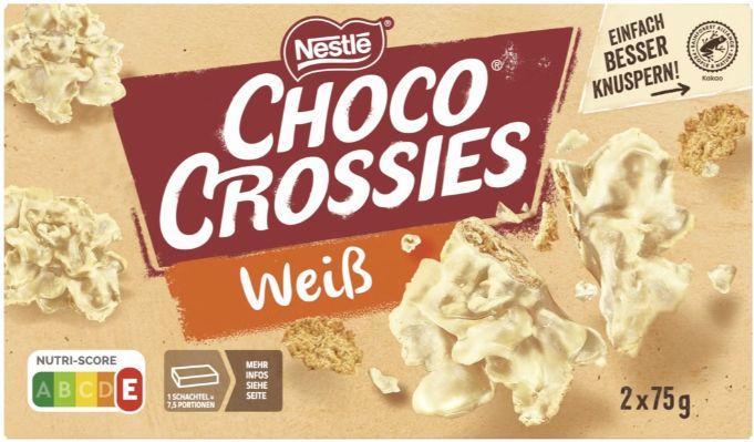 Choco Crossies White - 150g Packung