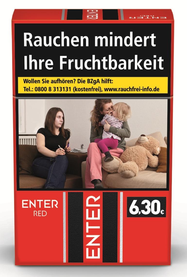 Enter Dark Red 10×20 Zigaretten à 6,30 EUR