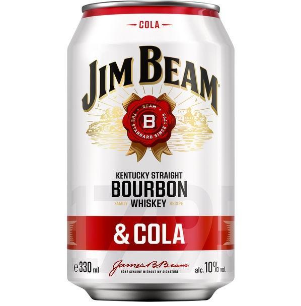 Jim Beam & Cola - 24 x 0,33l