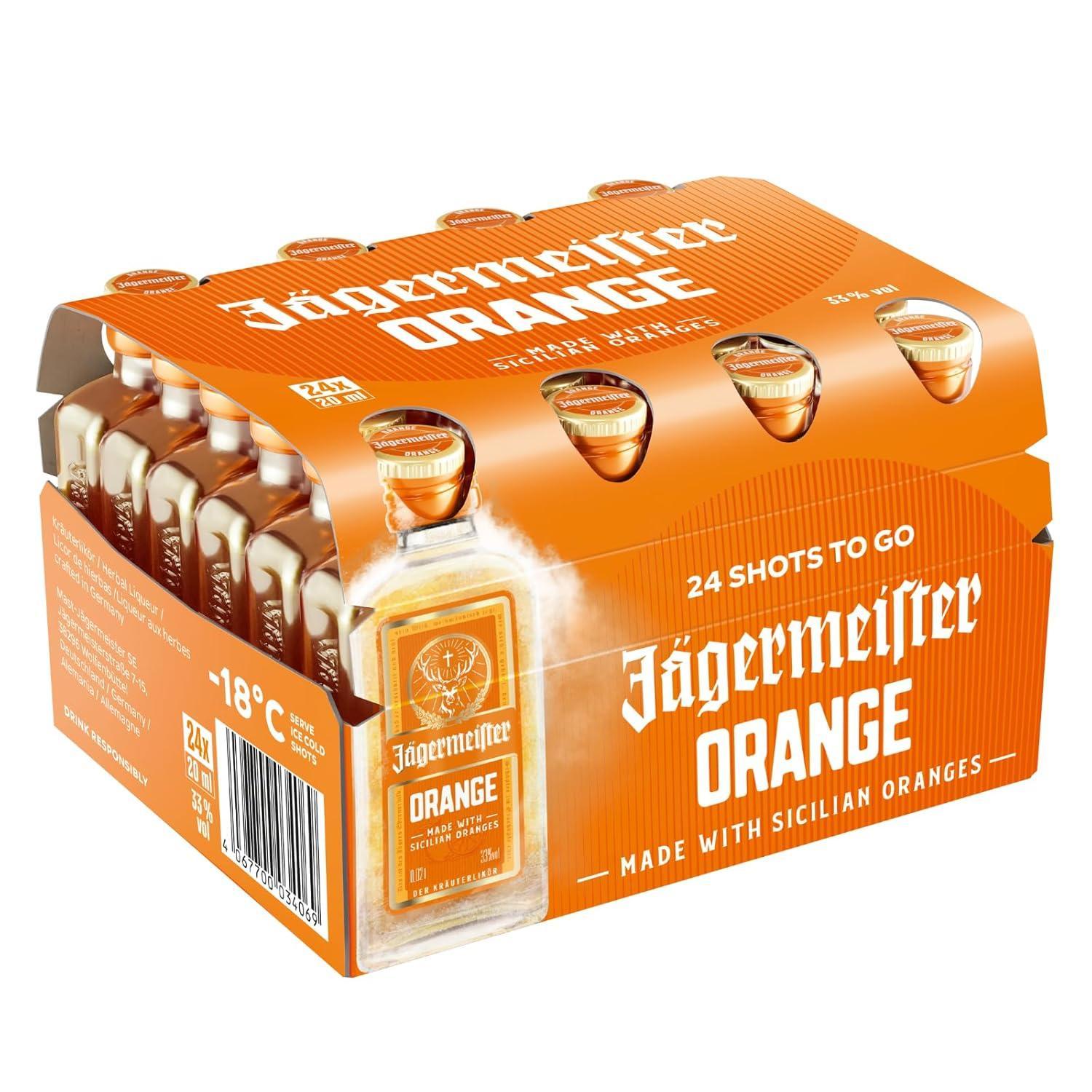 Jägermeister 35% - 24 x 0,02l Flasche