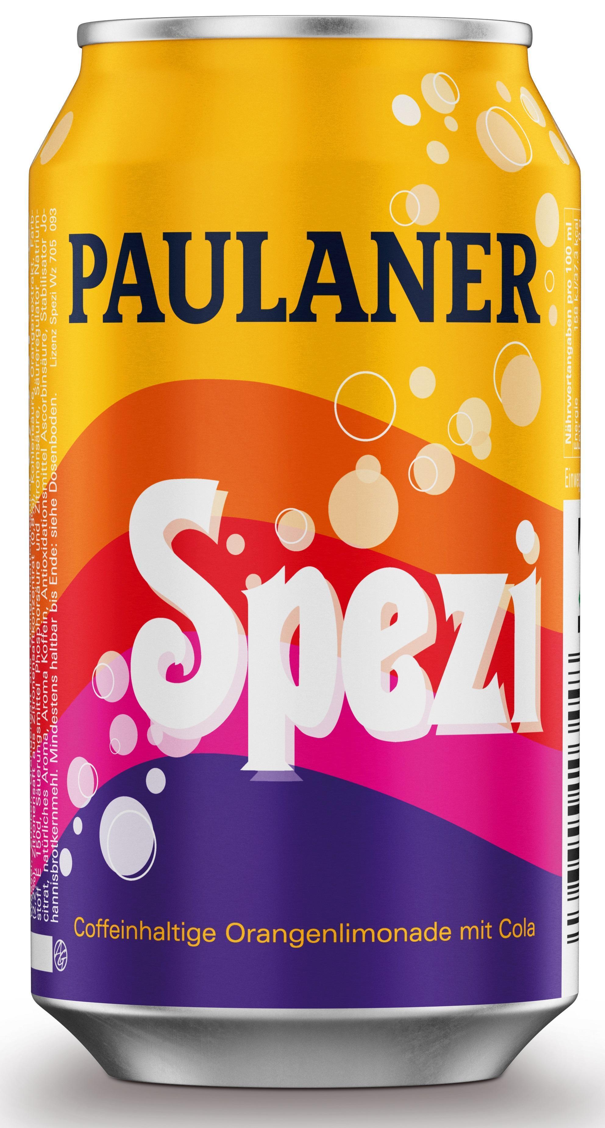 Paulaner Spezi - 24 × 0,33l Dose