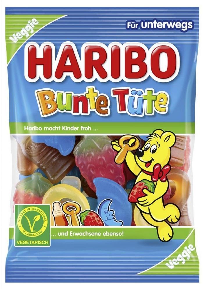 Haribo Bunte Tüte - 100g Beutel