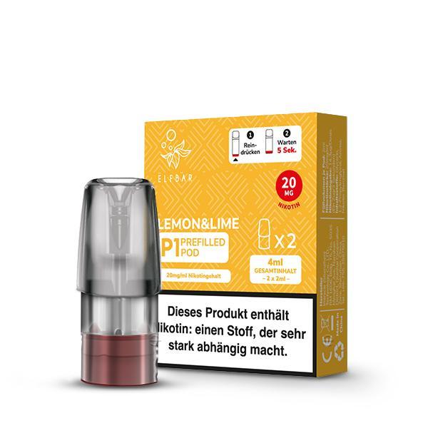 ElfBar Mate 500 Pods Lemon & Lime 20mg 1 x 10 Packungen