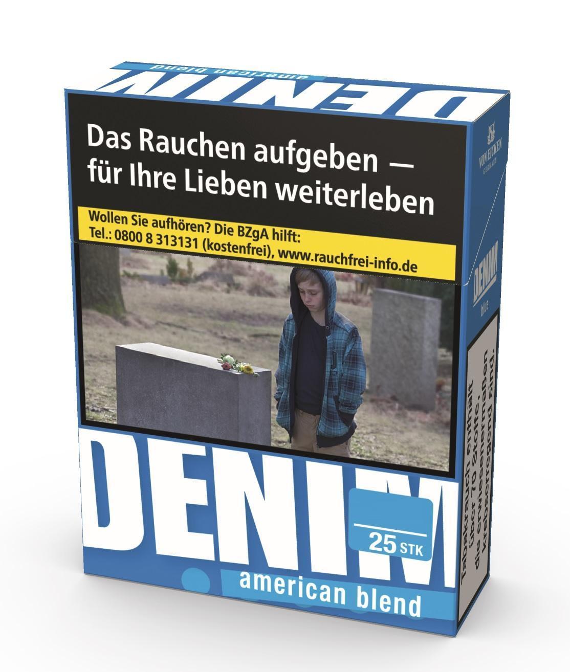 Denim Blue XL-Box 8,00 EUR - 8 x 25 Zigaretten