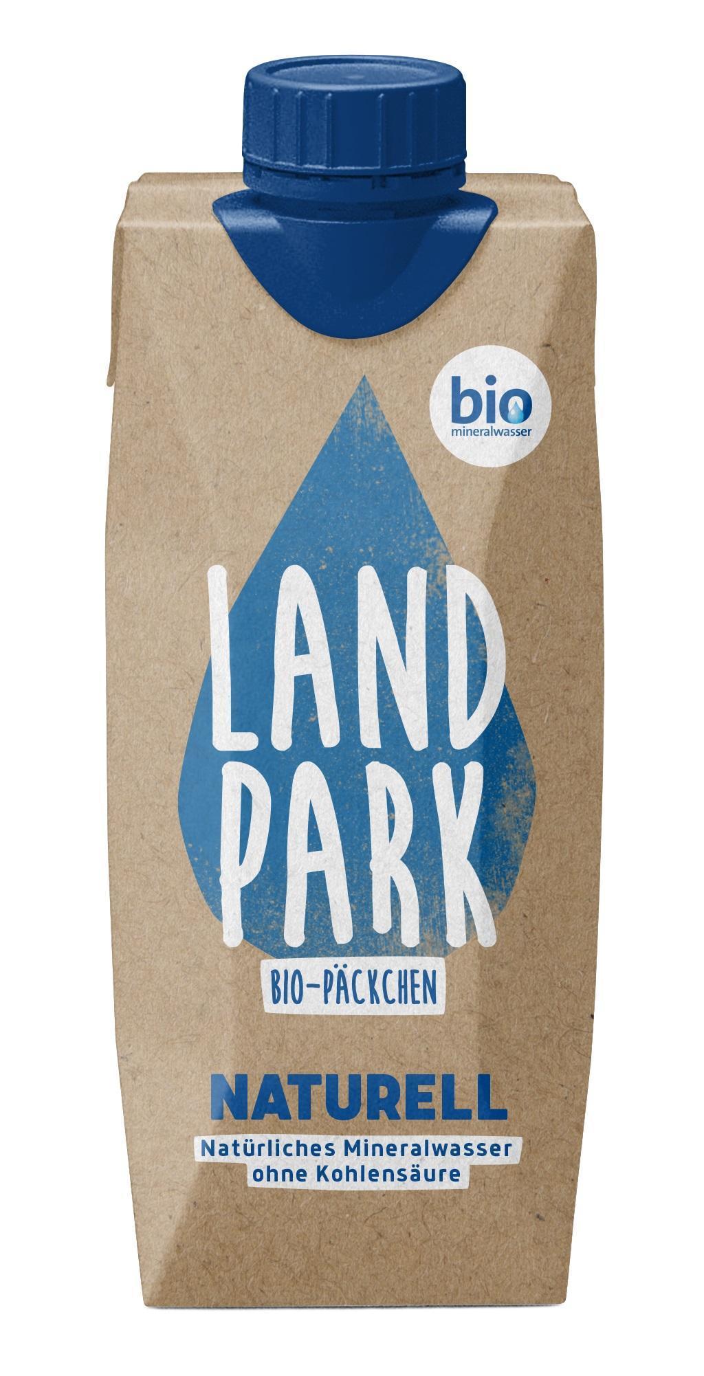Landpark Bio-Quelle Wasser Naturell - 12x0,5l Flaschen