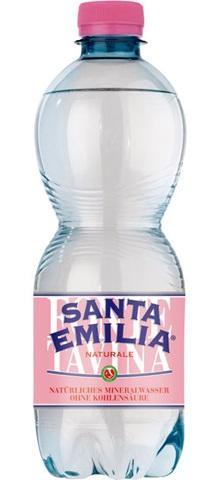 Santa Emilia Wasser ohne Kohlensäure - 24×0,5l Flaschen