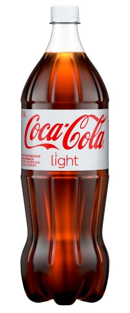 Coca Cola light - 4 x 1,5l Flasche