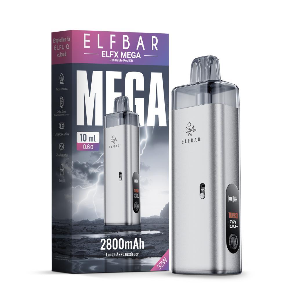 ElfBar ELFX Mega Device Silver