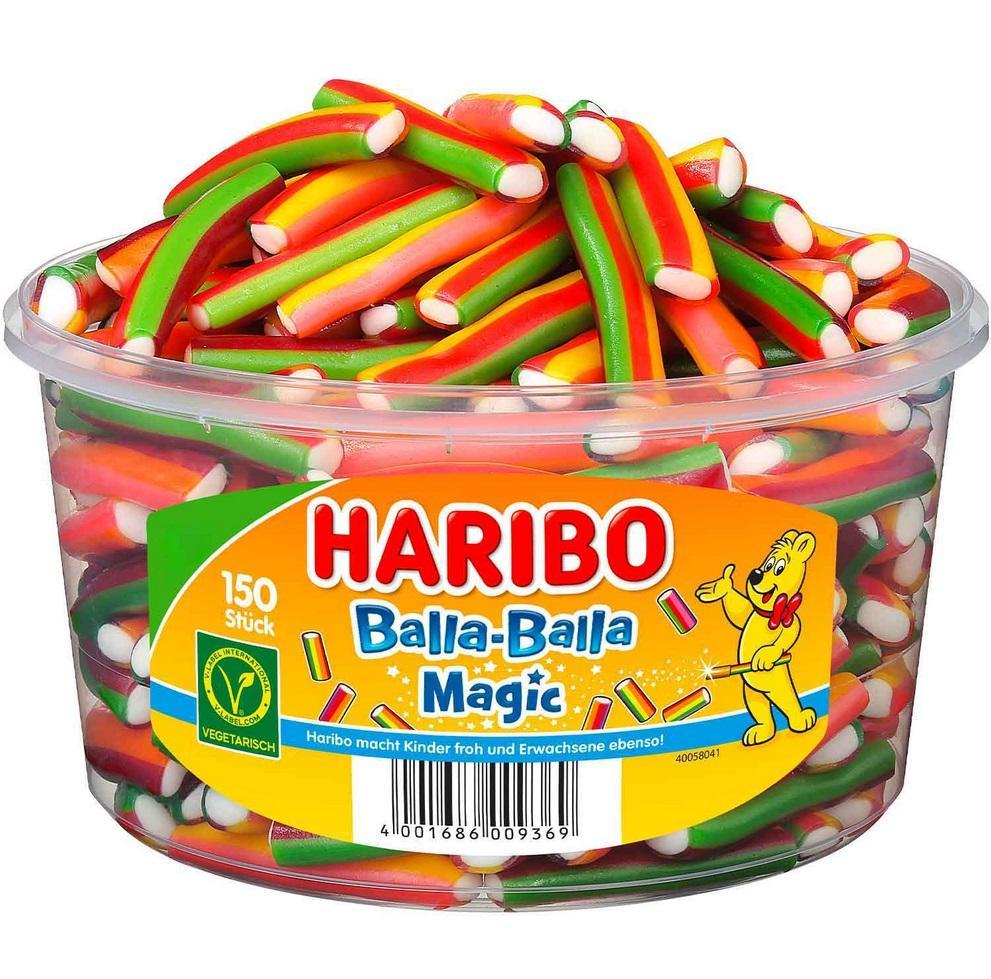 Haribo Balla Balla Magic - 150 Stück in der Dose