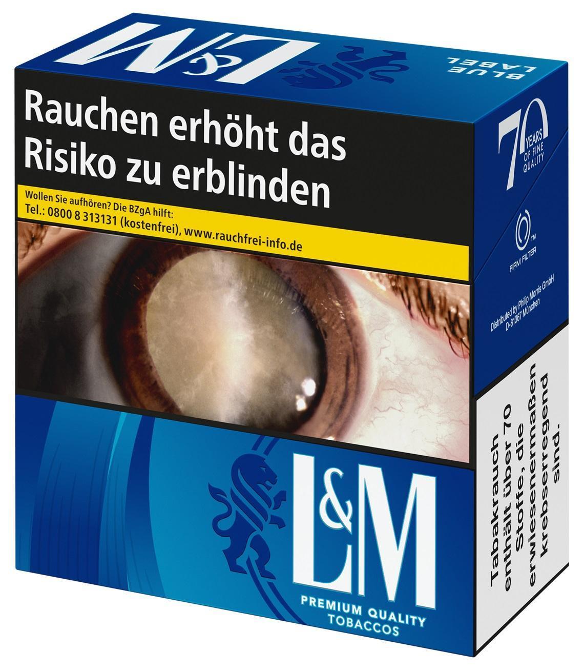 L & M Blue 7XL 21,00 EUR - 3 x 60 Zigaretten