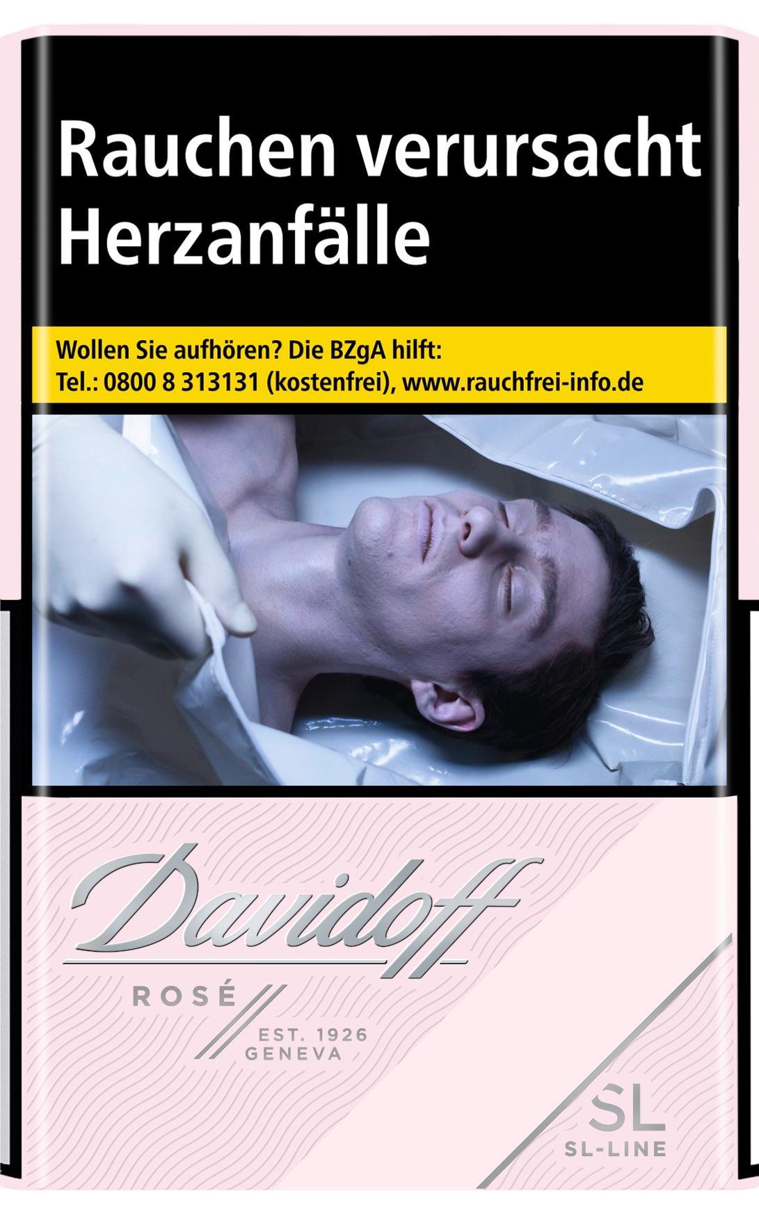 Davidoff Roses Slims 9,00 EUR - 10x20 Premium-Zigaretten