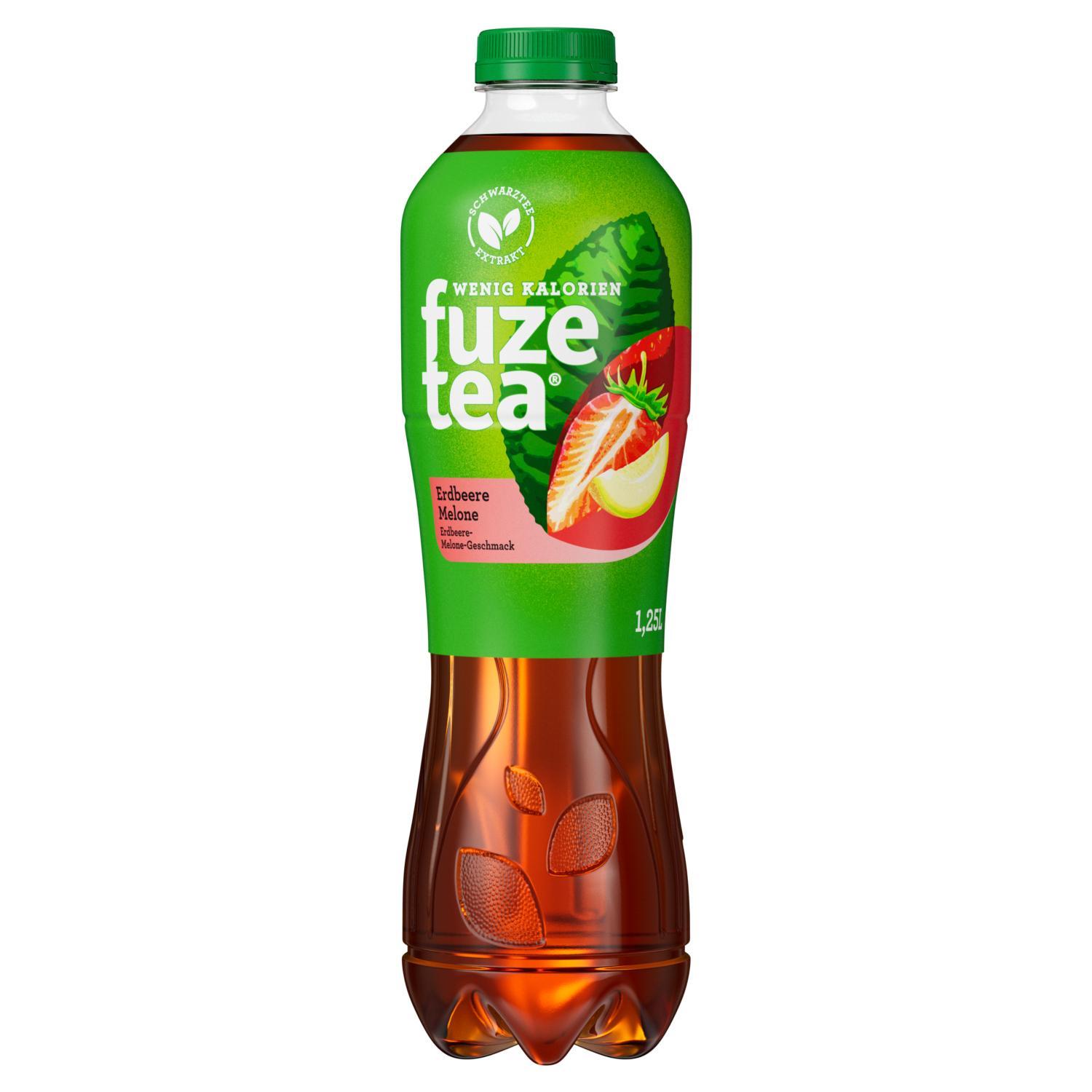 Fuze Tea Erdbeere Melone - 6x1,25l Flasche