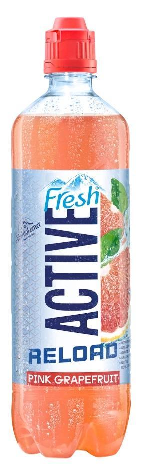Active Fresh Reload Pink Grapefruitl - 8 x 0,75l Flasche