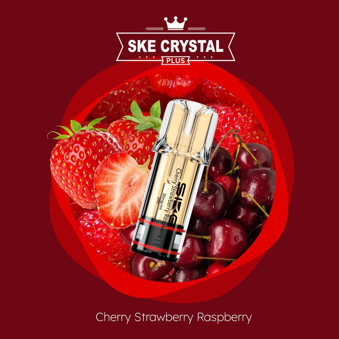 Ske Crystal Bar Plus Pod Cher Straw Rasp 20 mg - 10x2 Stück