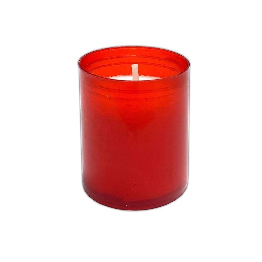 Grablicht / Öl-Licht Kerze Rot