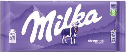 Milka Alpenmilch 100g Tafel