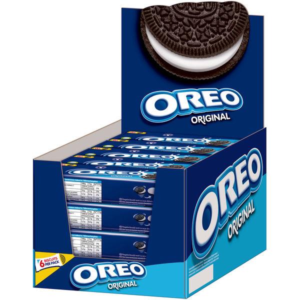Oreo Classic 20x66g, Knusprige Kakaokekse mit Vanillecremefüllung