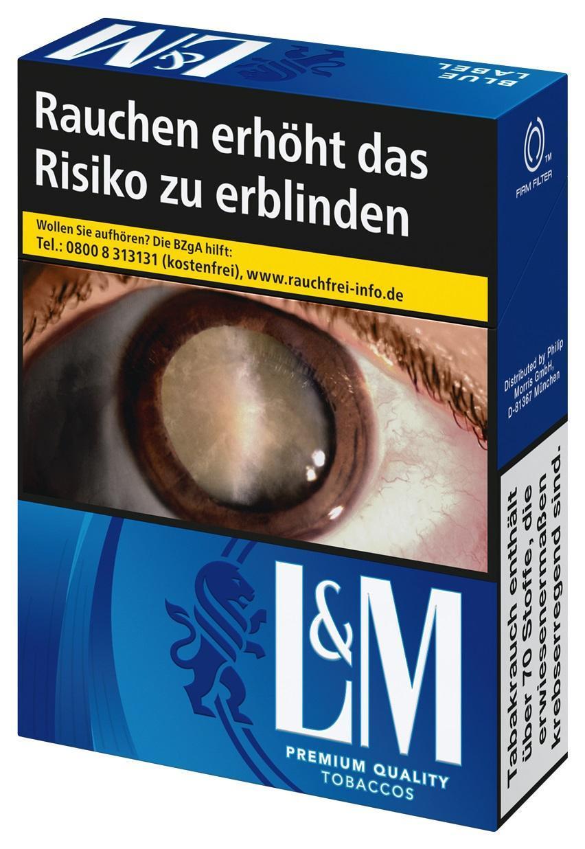 L & M Blue 2XL 12,00 EUR - 8 x 31 Zigaretten