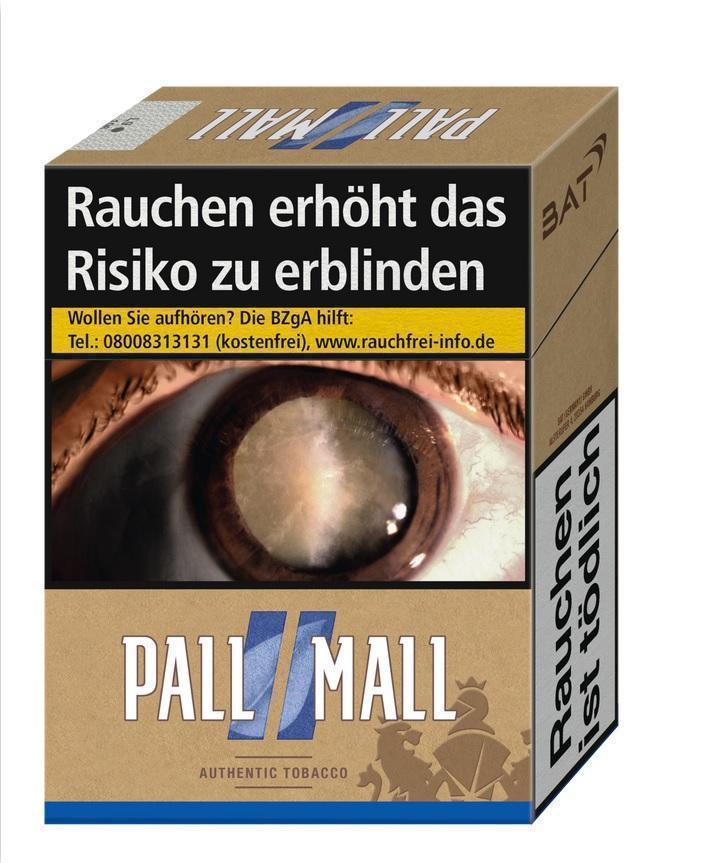 Pall Mall Authentic Blue 8x26 Zigaretten á 10,00 EUR