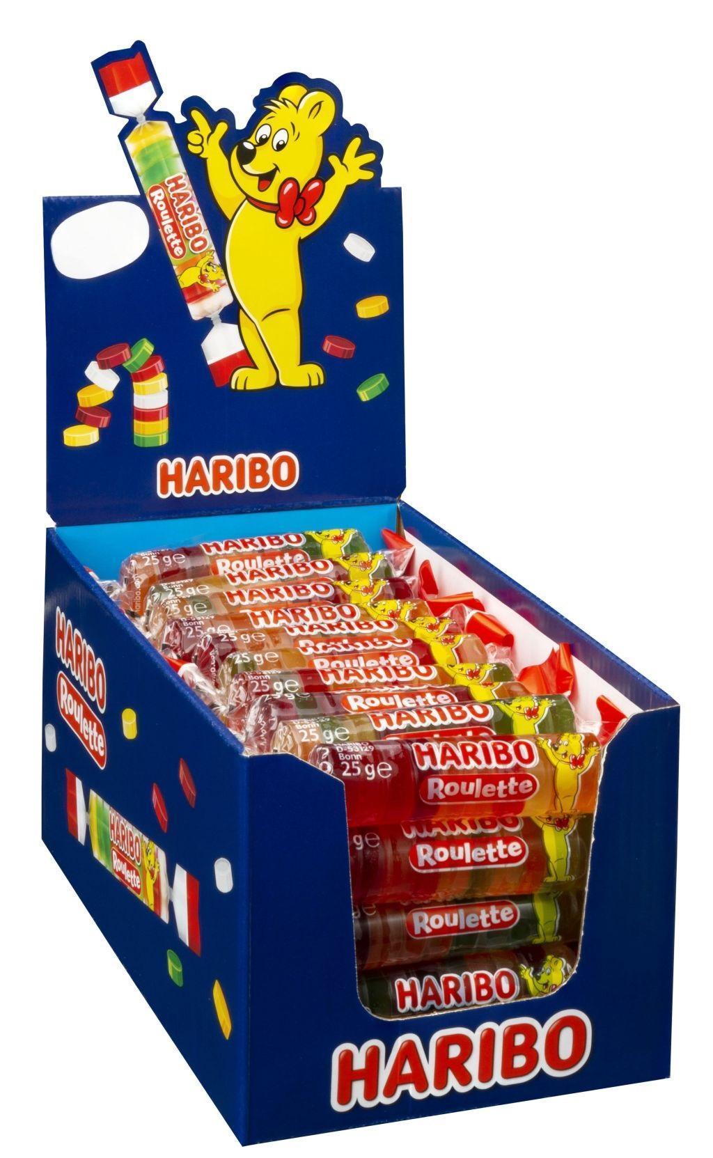Haribo Roulette Frucht - 50 Roulette Rollen
