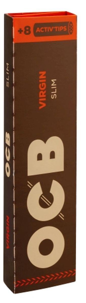 OCB Schwarz Premium Long Slim+ 8 ActivTips - 1 x 20 Stück