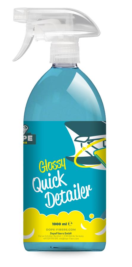 DopeFibers Glossy Quick Detailer 1L - Glanz & Schutz in der 1L Sprühflasche