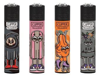 Clipper Halloween - 1 x 48 Feuerzeuge