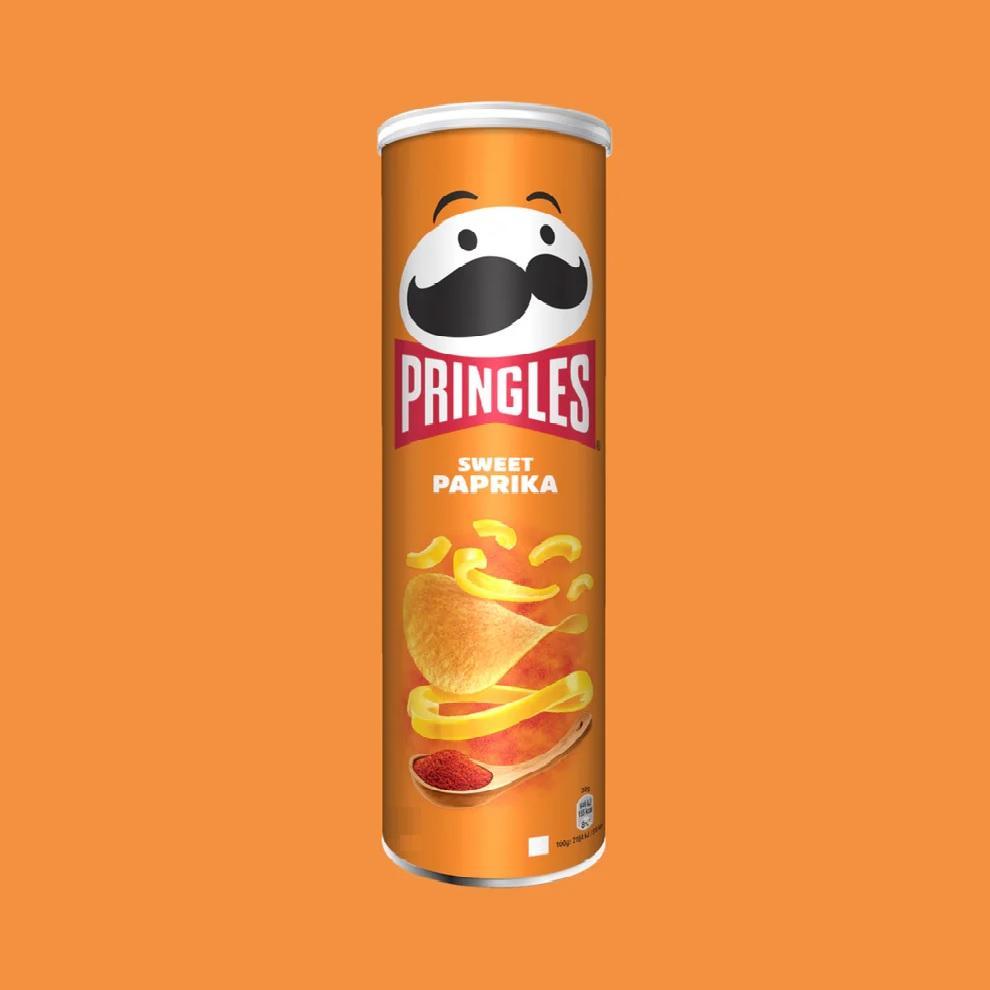 Pringles Sweet Paprika - 165g Dose