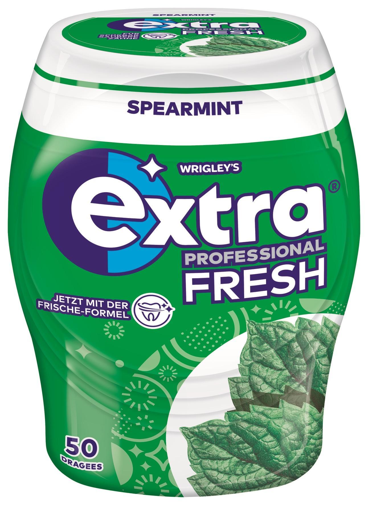 Wrigleys Extra Professional Fresh Spearmint Dose - 12 x 50 Stück