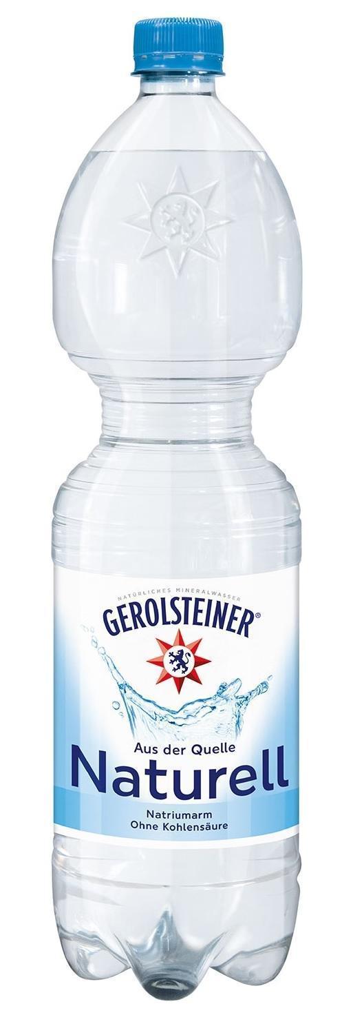 Gerolsteiner Naturell - 6x1,5l Flasche
